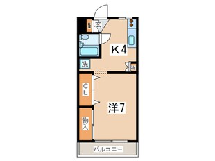 マンションエトワールの物件間取画像